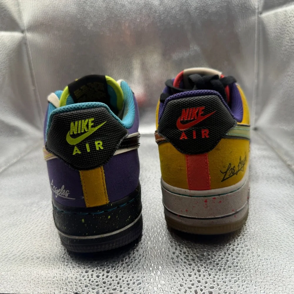 Size 6.5 Nike Air Force 1 Low What The LA Multicolor Mens‎ Sneakers CT1117-100
